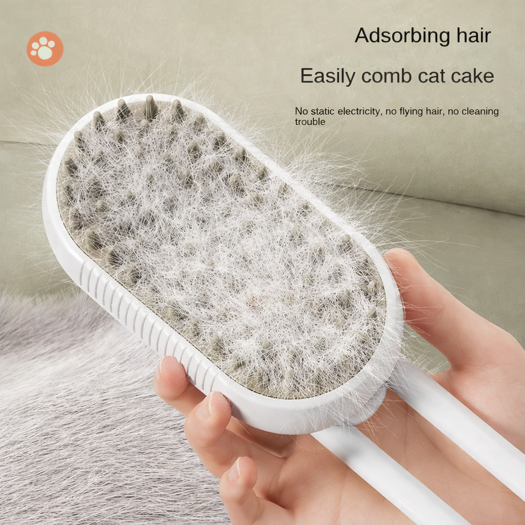 Self-Cleaning Pet Grooming Brush for Cats & Dogs